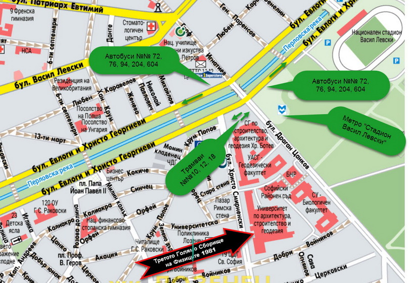 Map of the Region